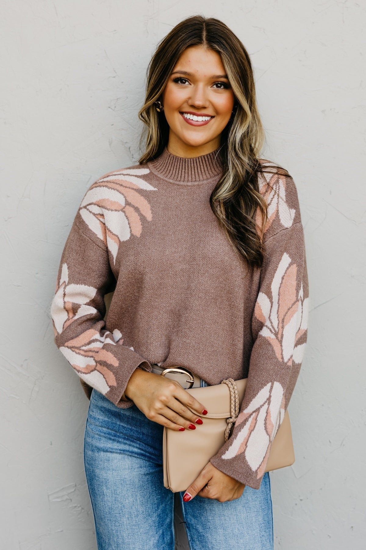 The Taylin Floral Sweater