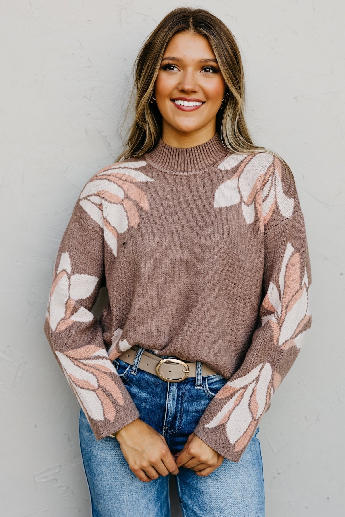 The Taylin Floral Sweater