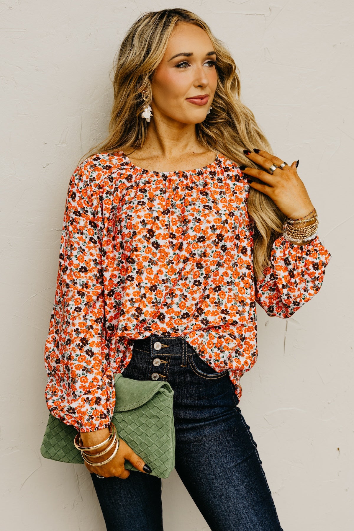 The Padma Floral Blouse