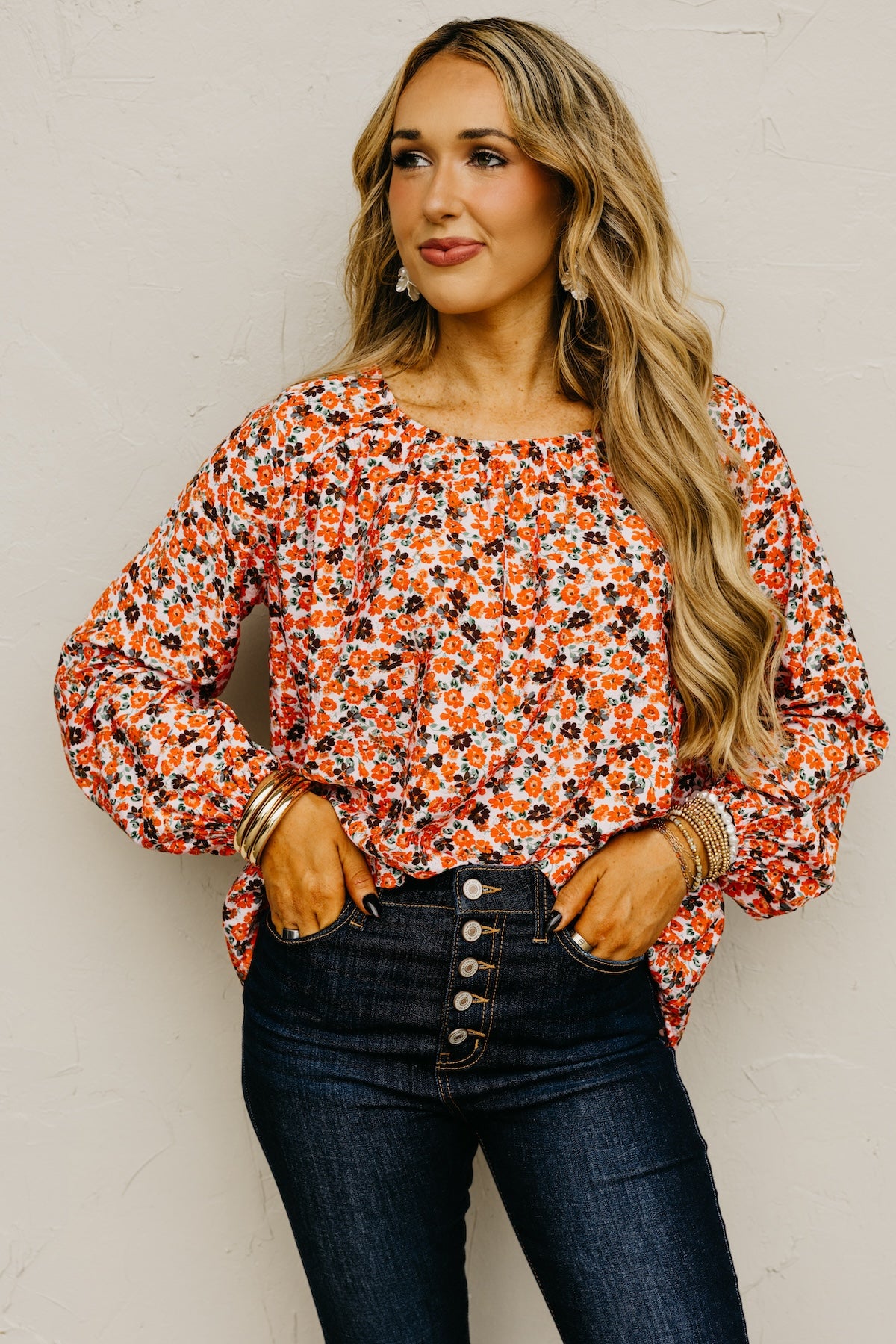 The Padma Floral Blouse