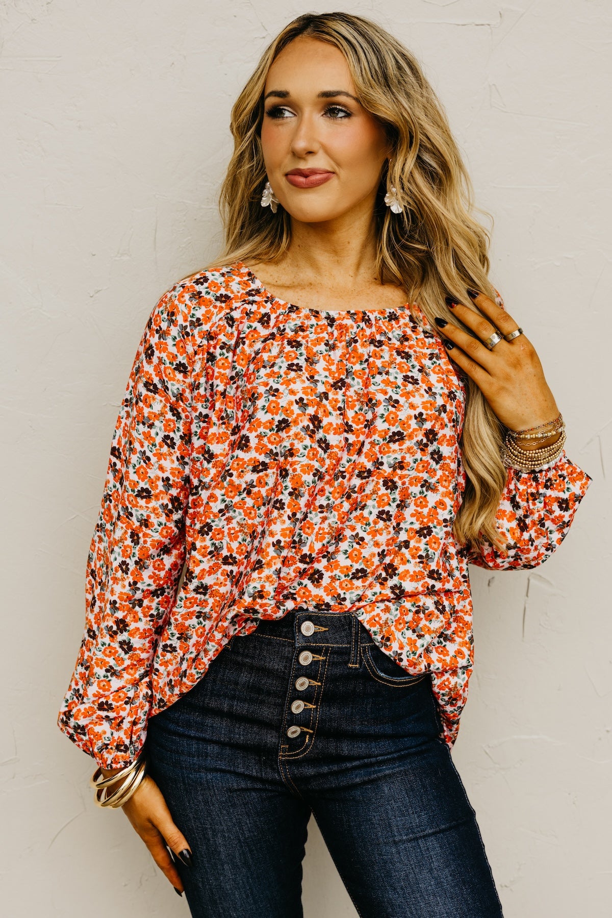 The Padma Floral Blouse