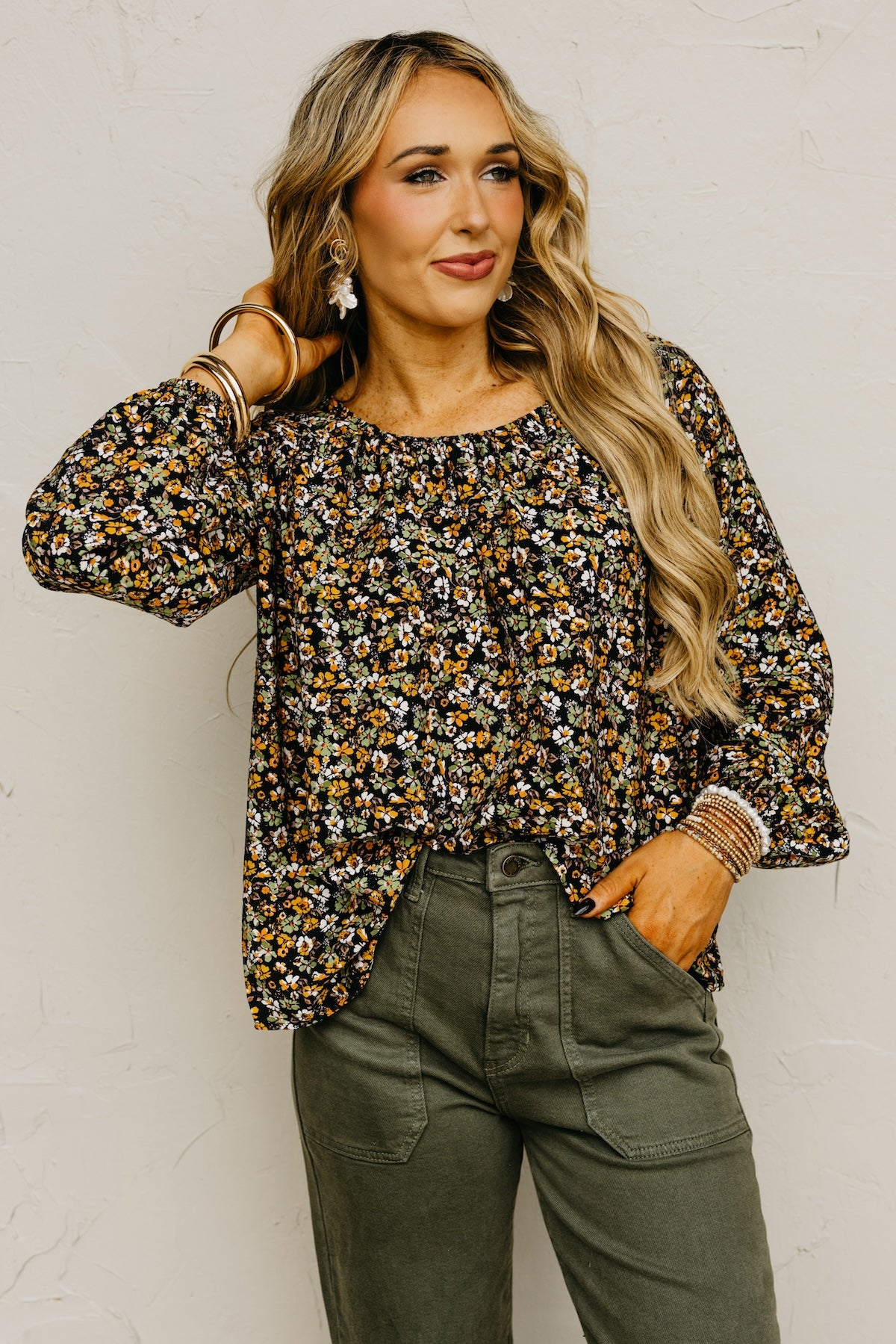 The Padma Floral Blouse