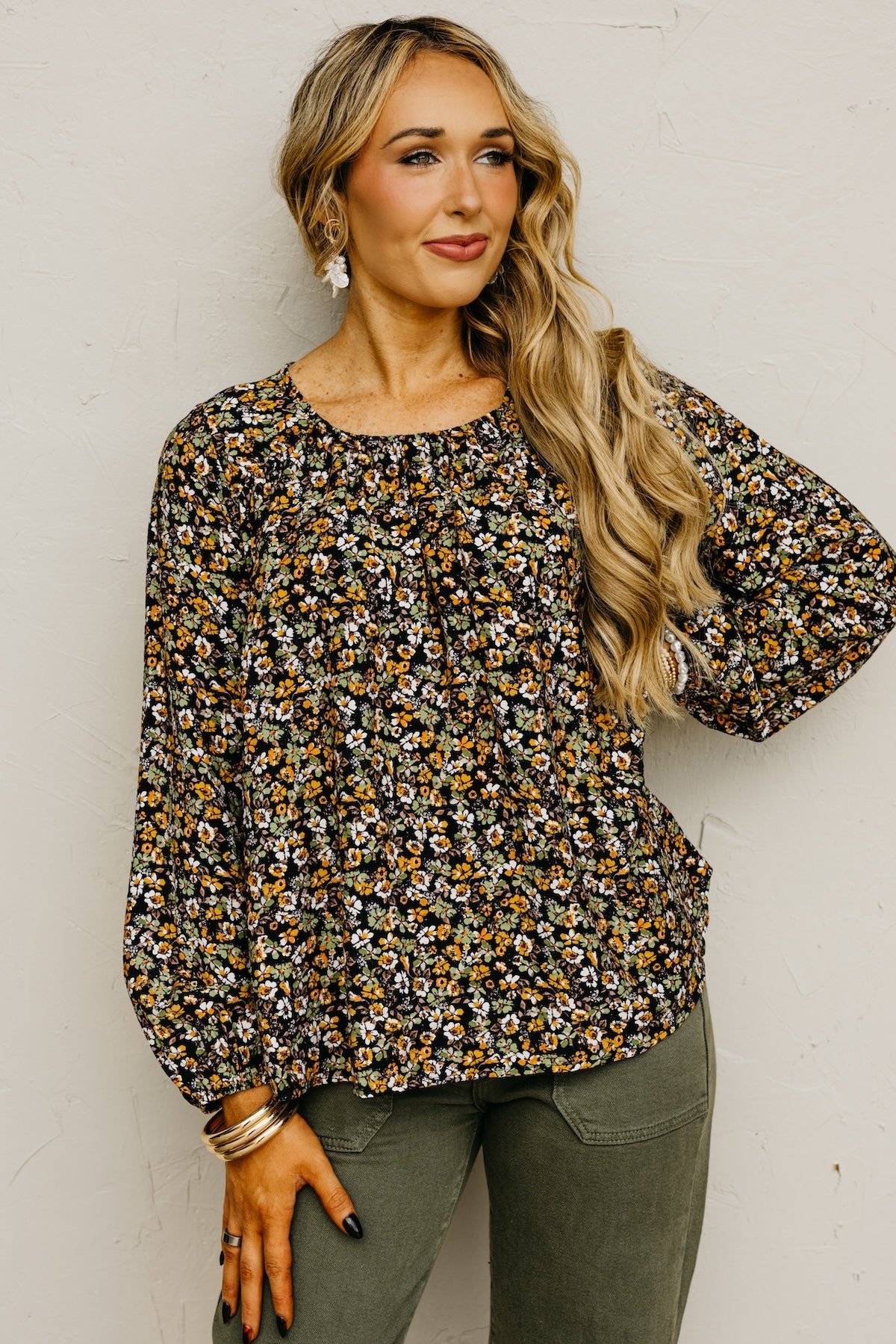 The Padma Floral Blouse