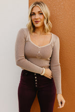 The Jacoby Sweatheart Neck Sweater Top