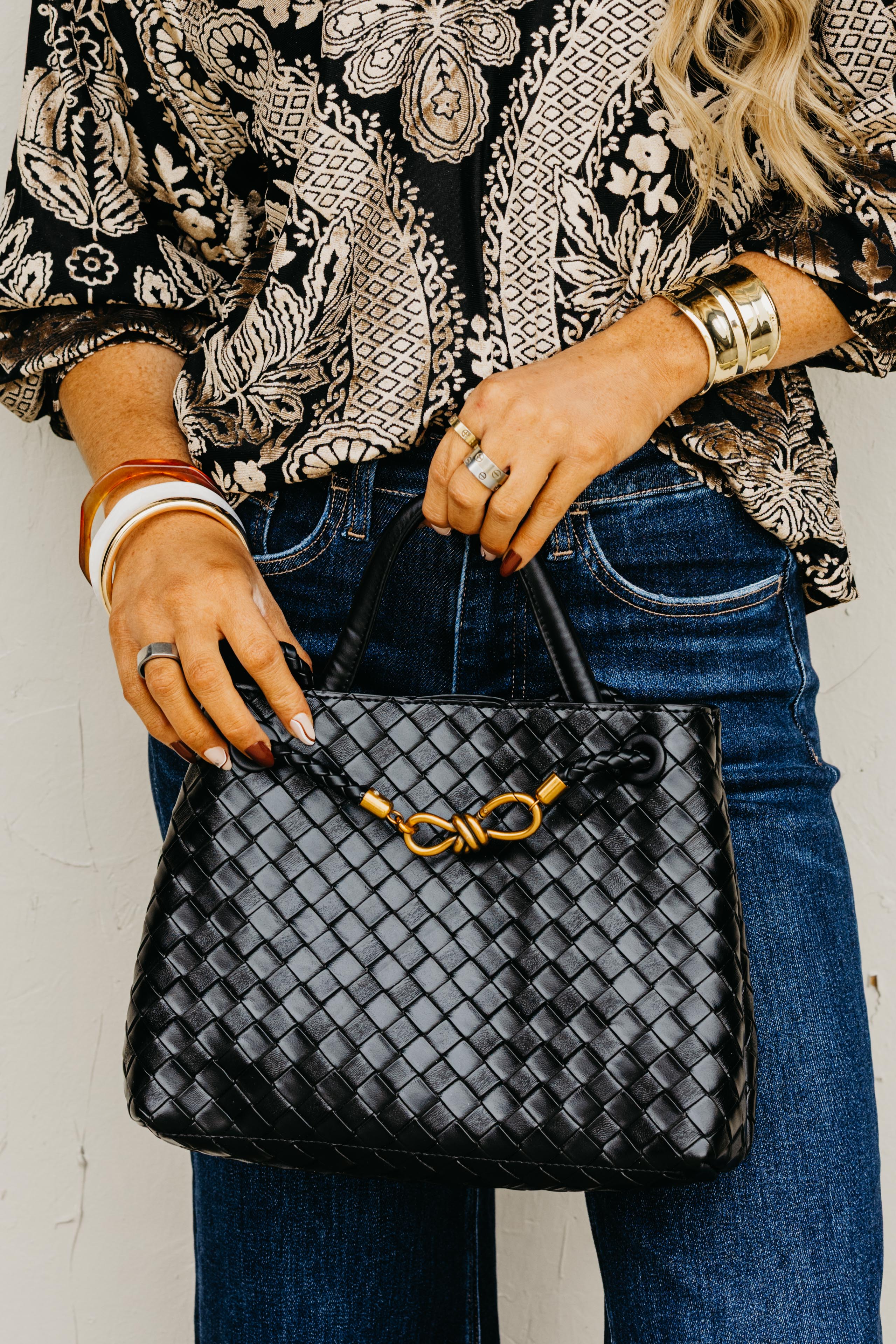 The Xavier Woven Knot Bag