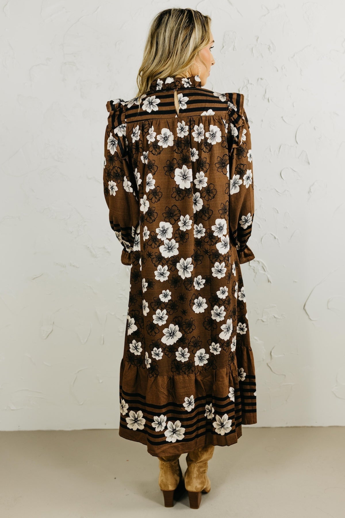 The Kathleen Floral Midi Dress