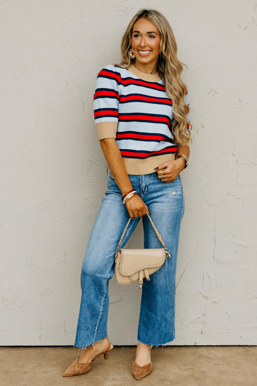 The Leya Stripe Sweater