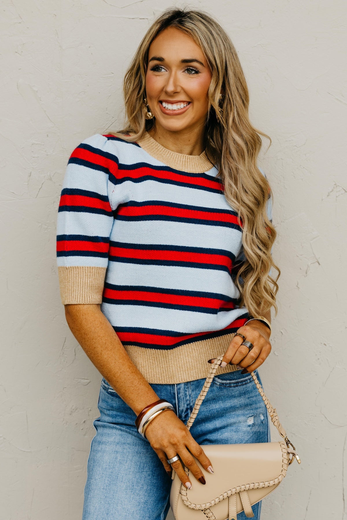 The Leya Stripe Sweater