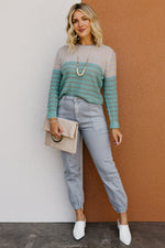 The Wishlist Emmie Gradient Striped Sweater