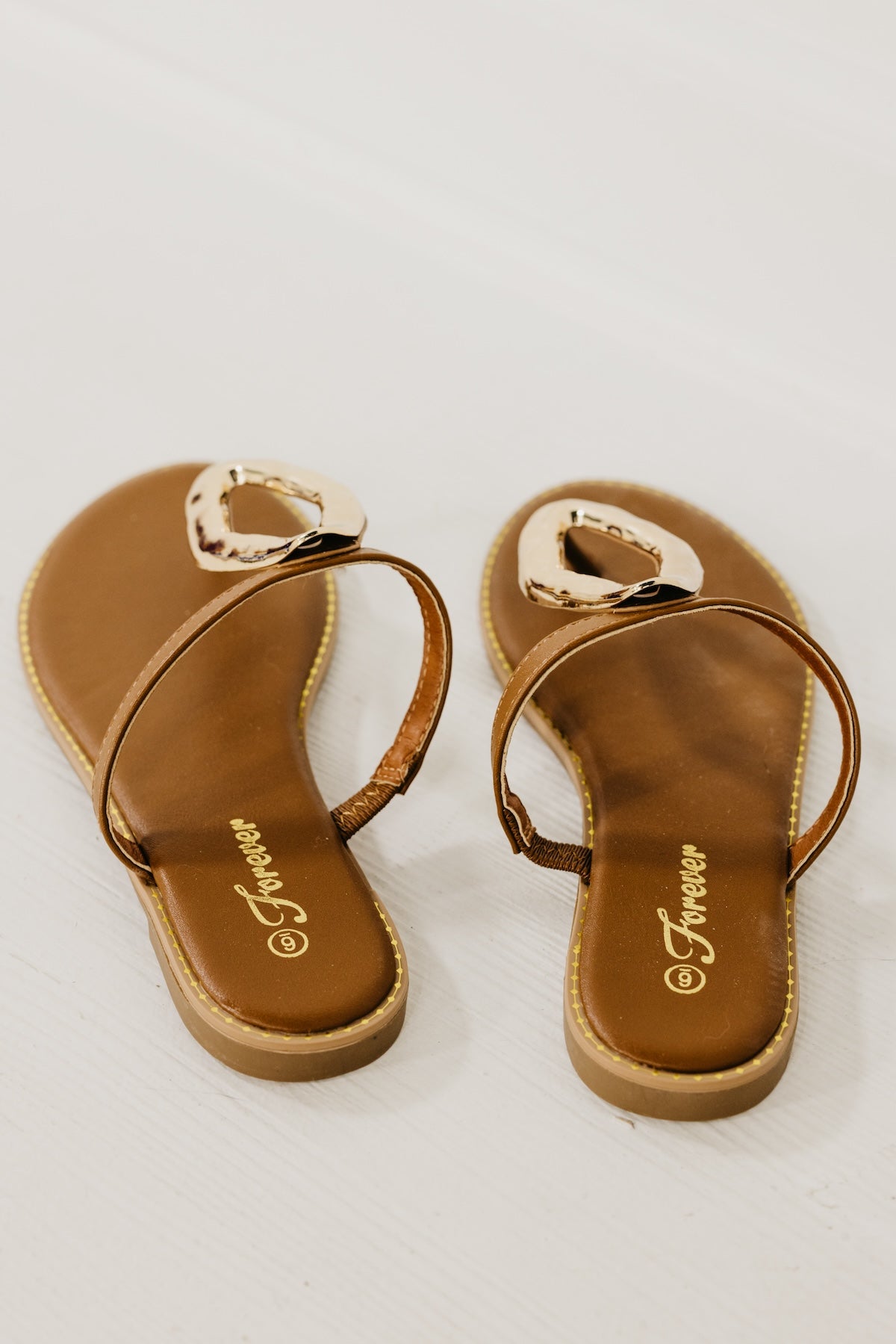 The Metal Thong Sandal
