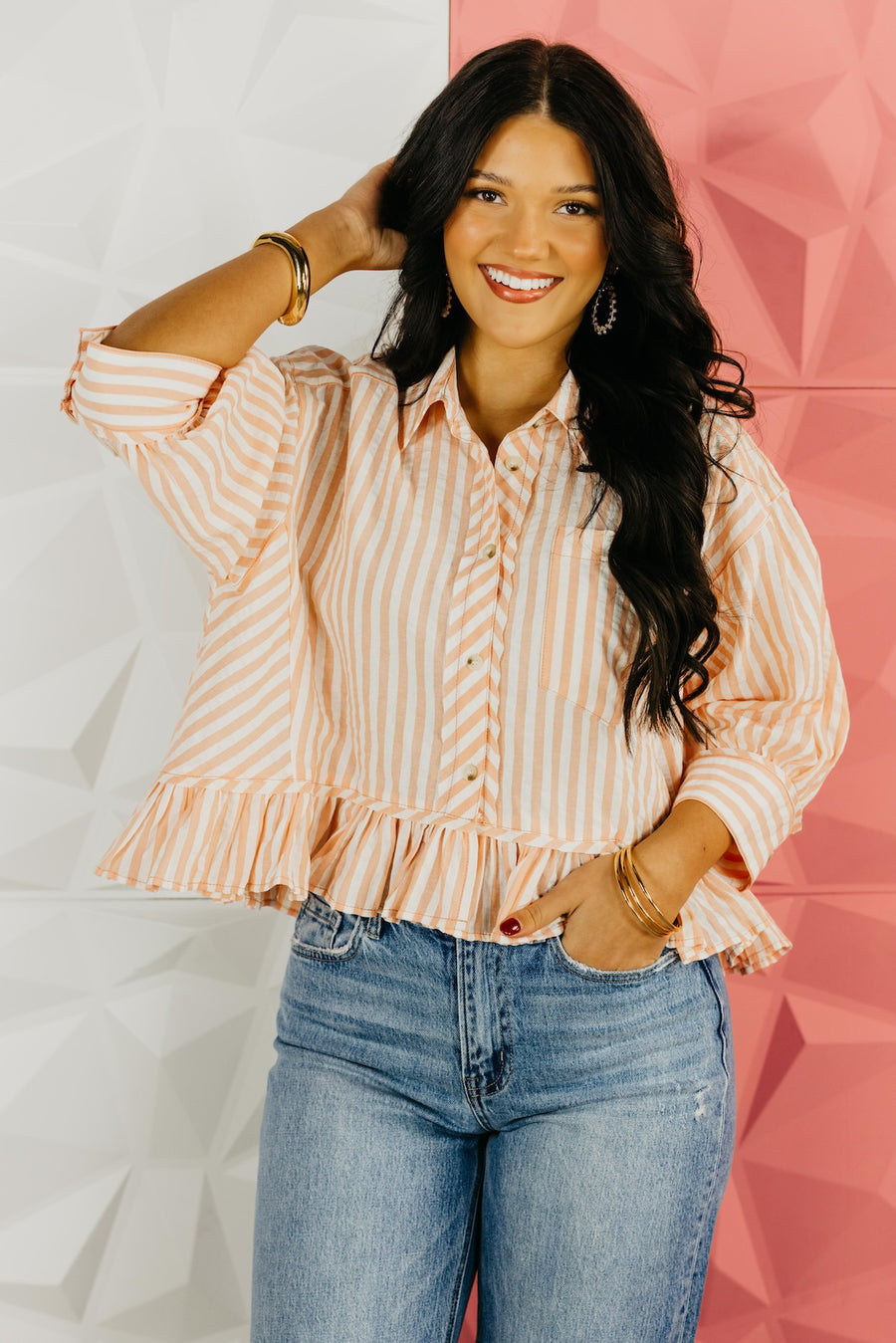 The Rainey Button Down Top