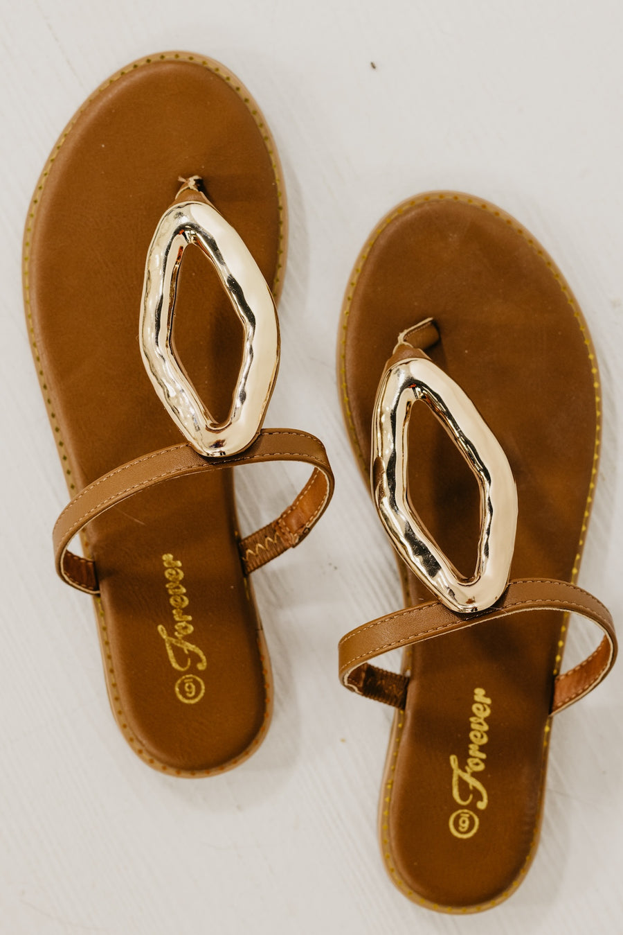 The Metal Thong Sandal