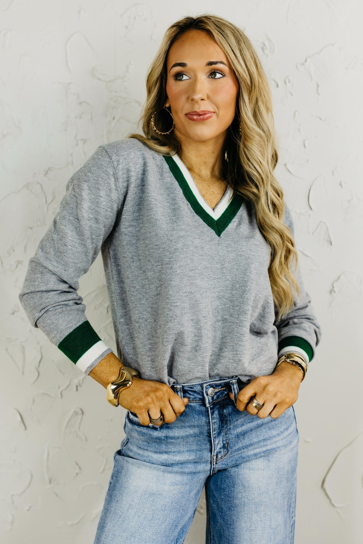 The Willa V Neck Sweater