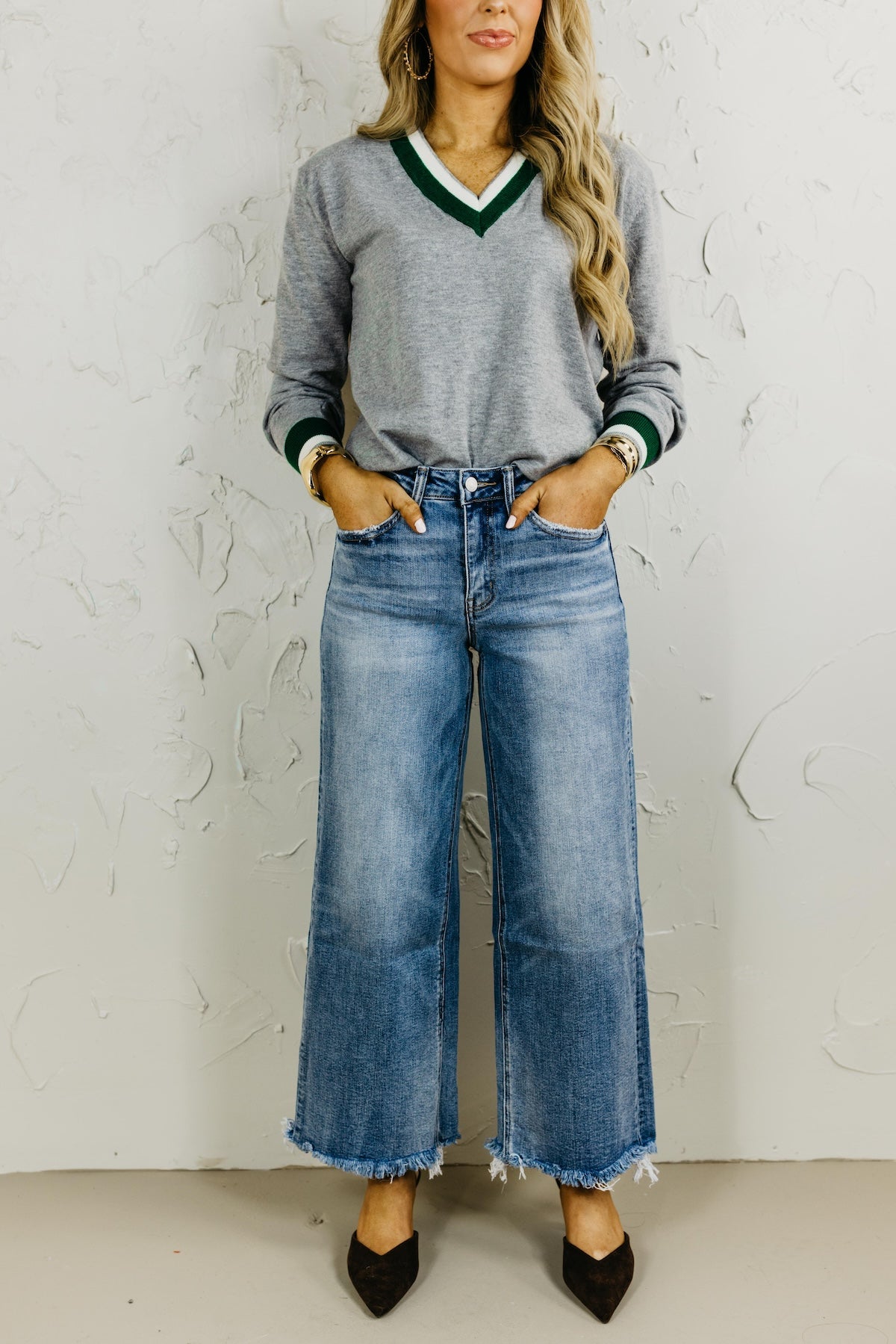 Flying Monkey | The Seni High Rise Wide Leg Jeans