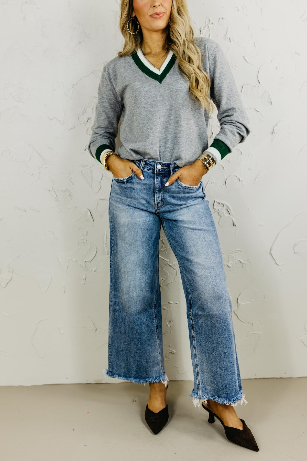 Flying Monkey | The Seni High Rise Wide Leg Jeans