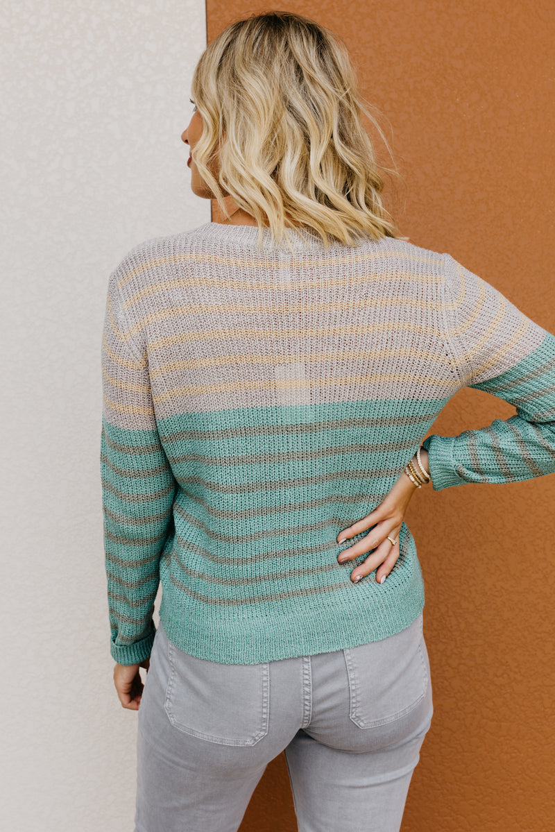 The Wishlist Emmie Gradient Striped Sweater