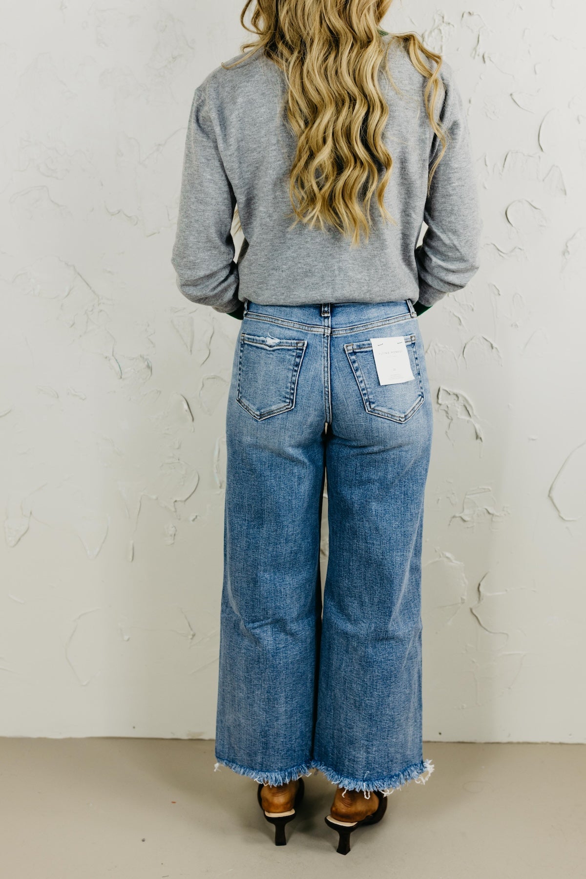 Flying Monkey | The Seni High Rise Wide Leg Jeans