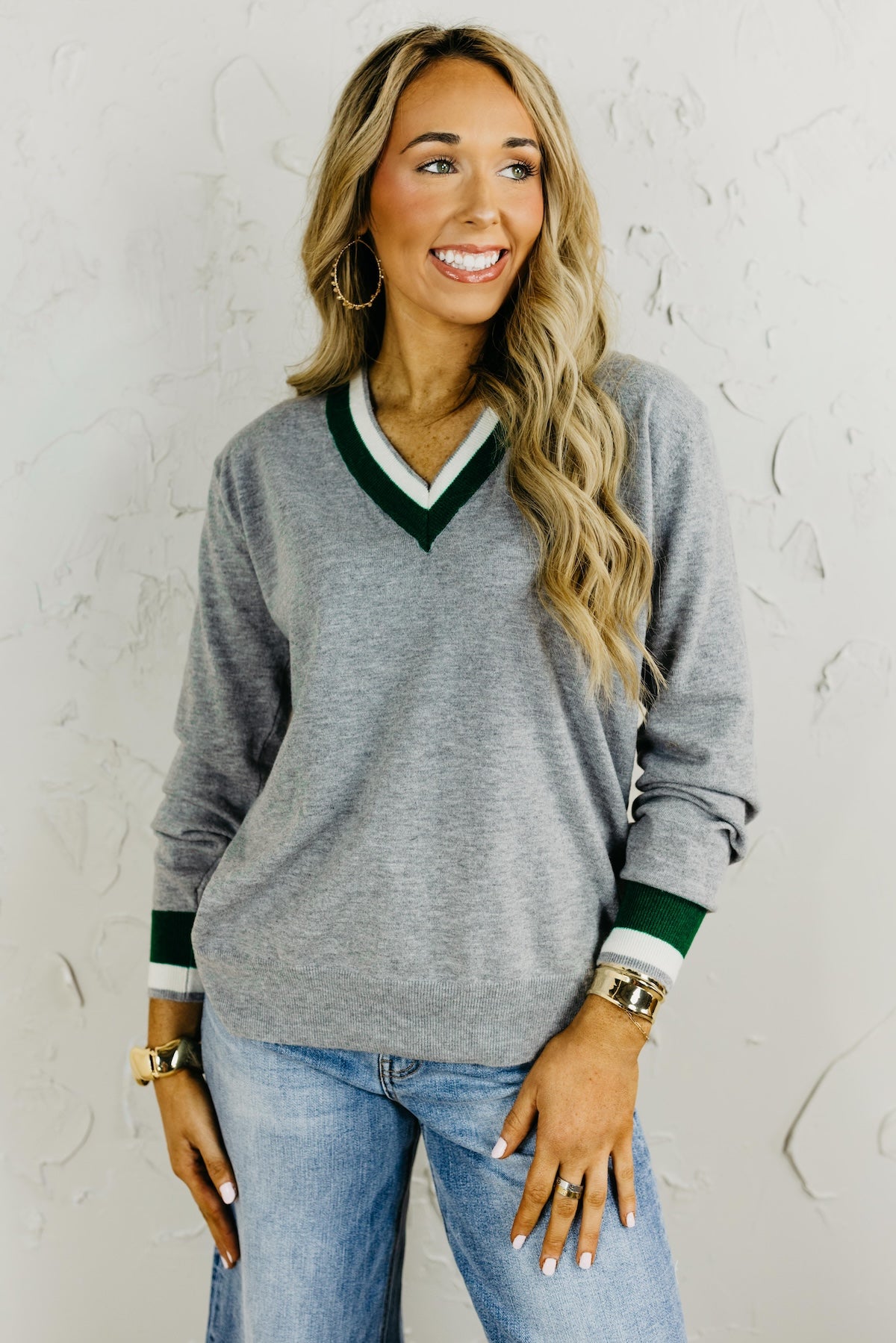 The Willa V Neck Sweater