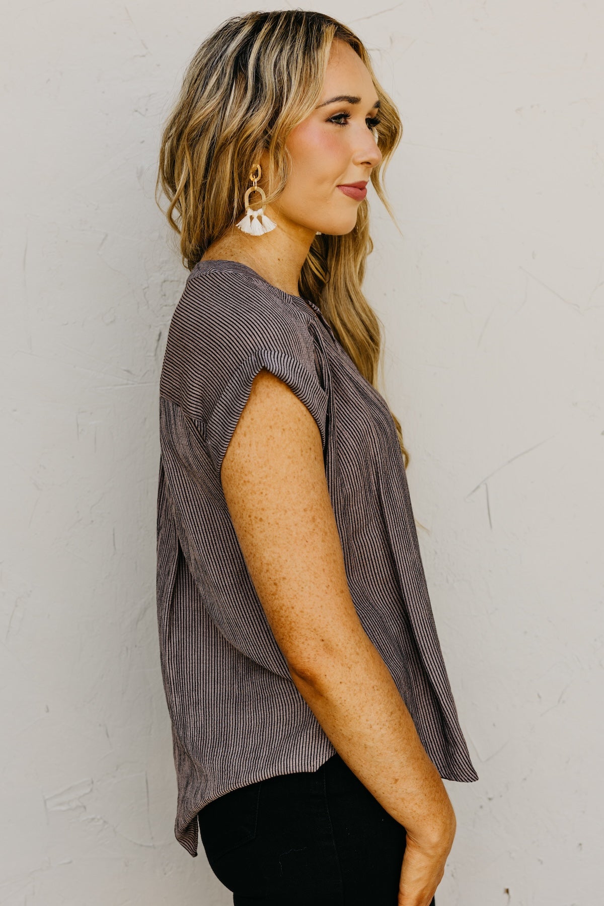 The Tiana Pinstripe Shirt