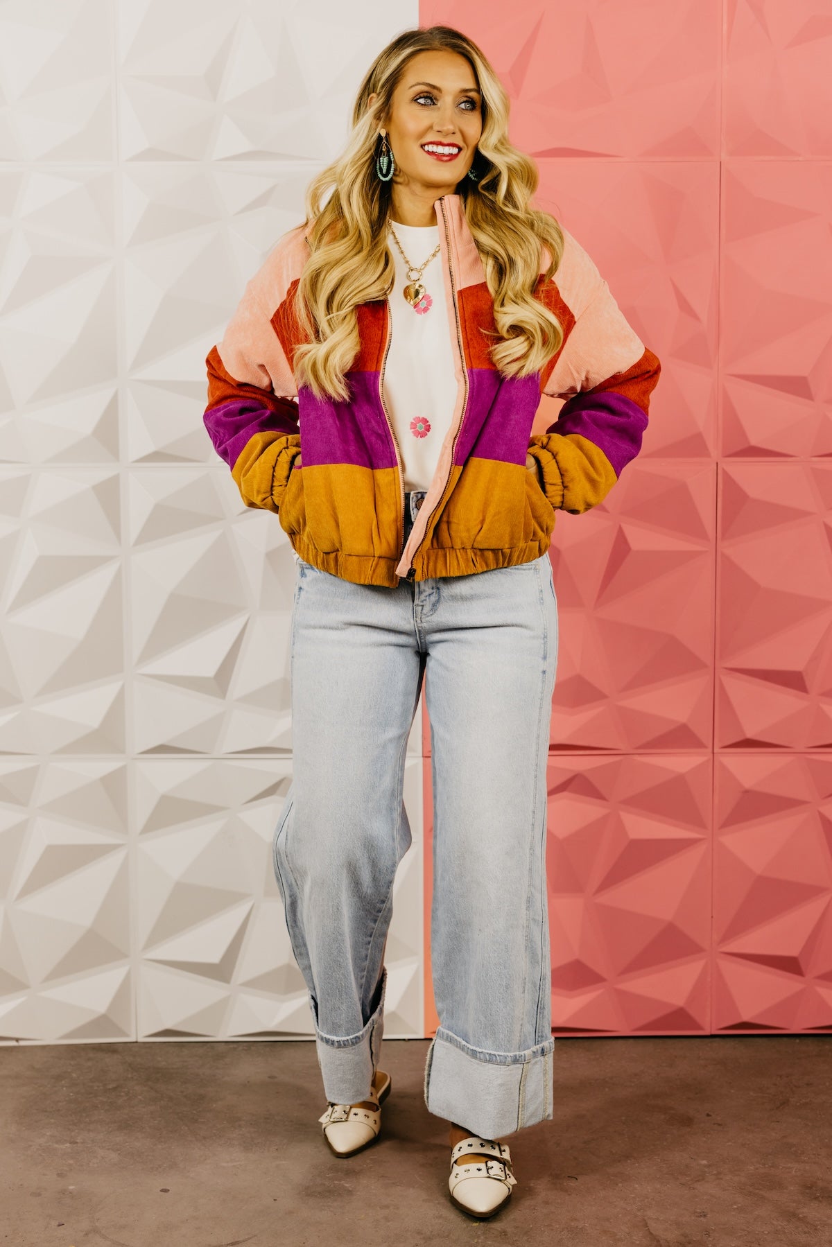 The Bentley Color Block Jacket