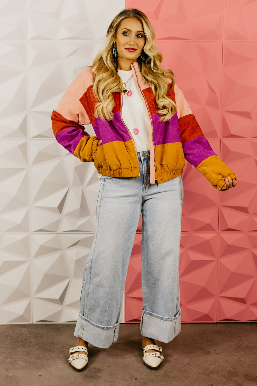 The Bentley Color Block Jacket