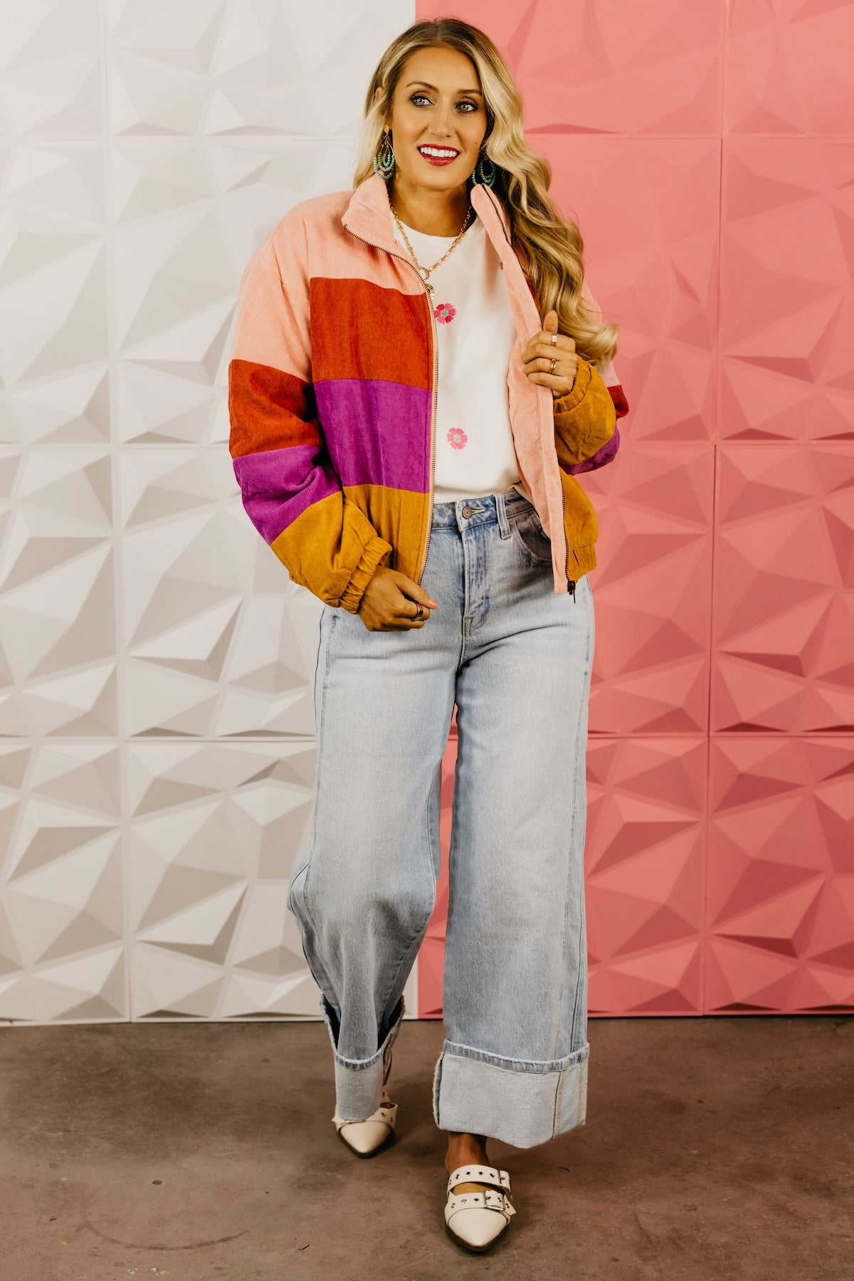 The Bentley Color Block Jacket