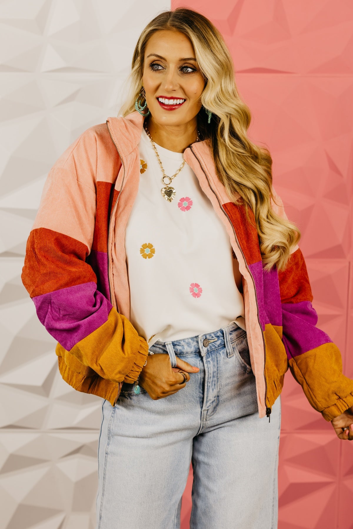 The Bentley Color Block Jacket