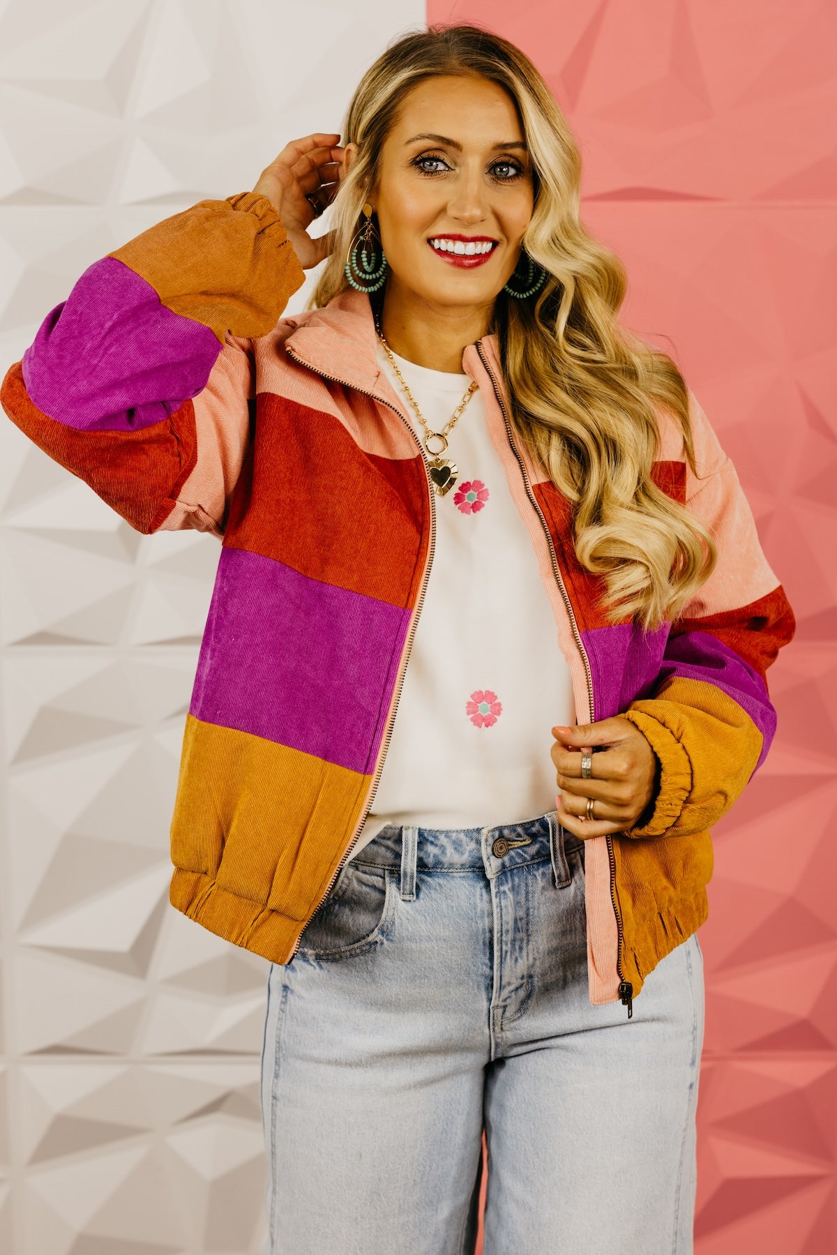 The Bentley Color Block Jacket