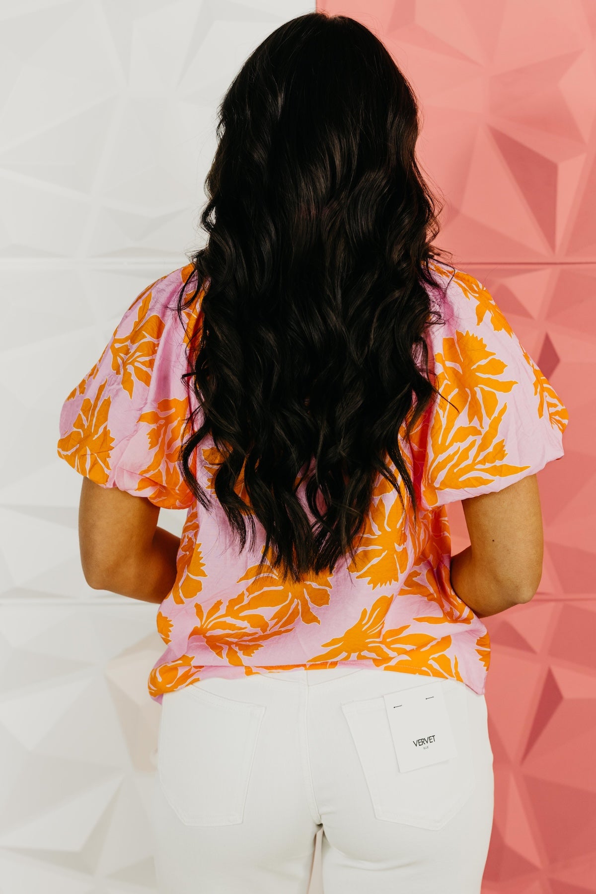 The Nolan Puff Sleeve Floral Top