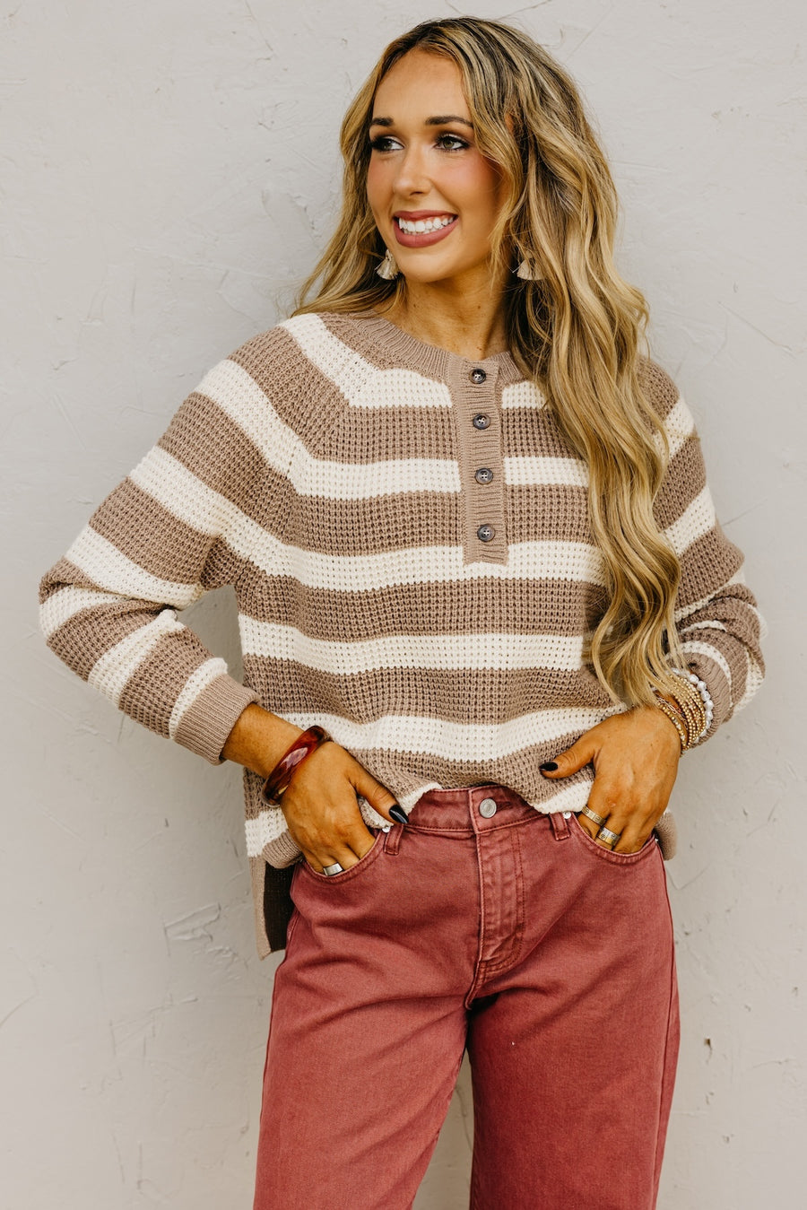 The Nadia Chunky Stripe Sweater