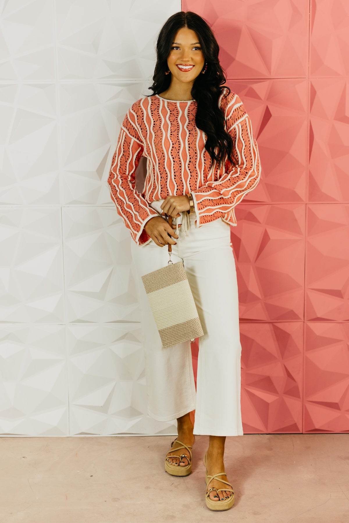 The Colton Swirl Stripe Sweater