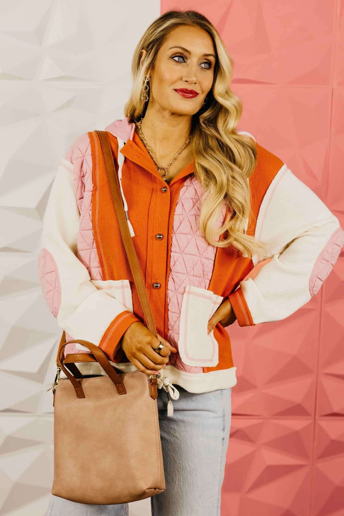 The Krista Quilted Patchwork Jacket