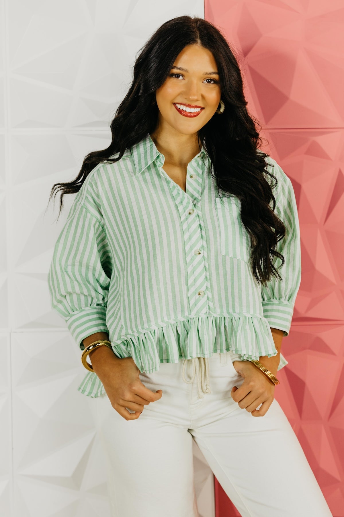 The Rainey Button Down Top