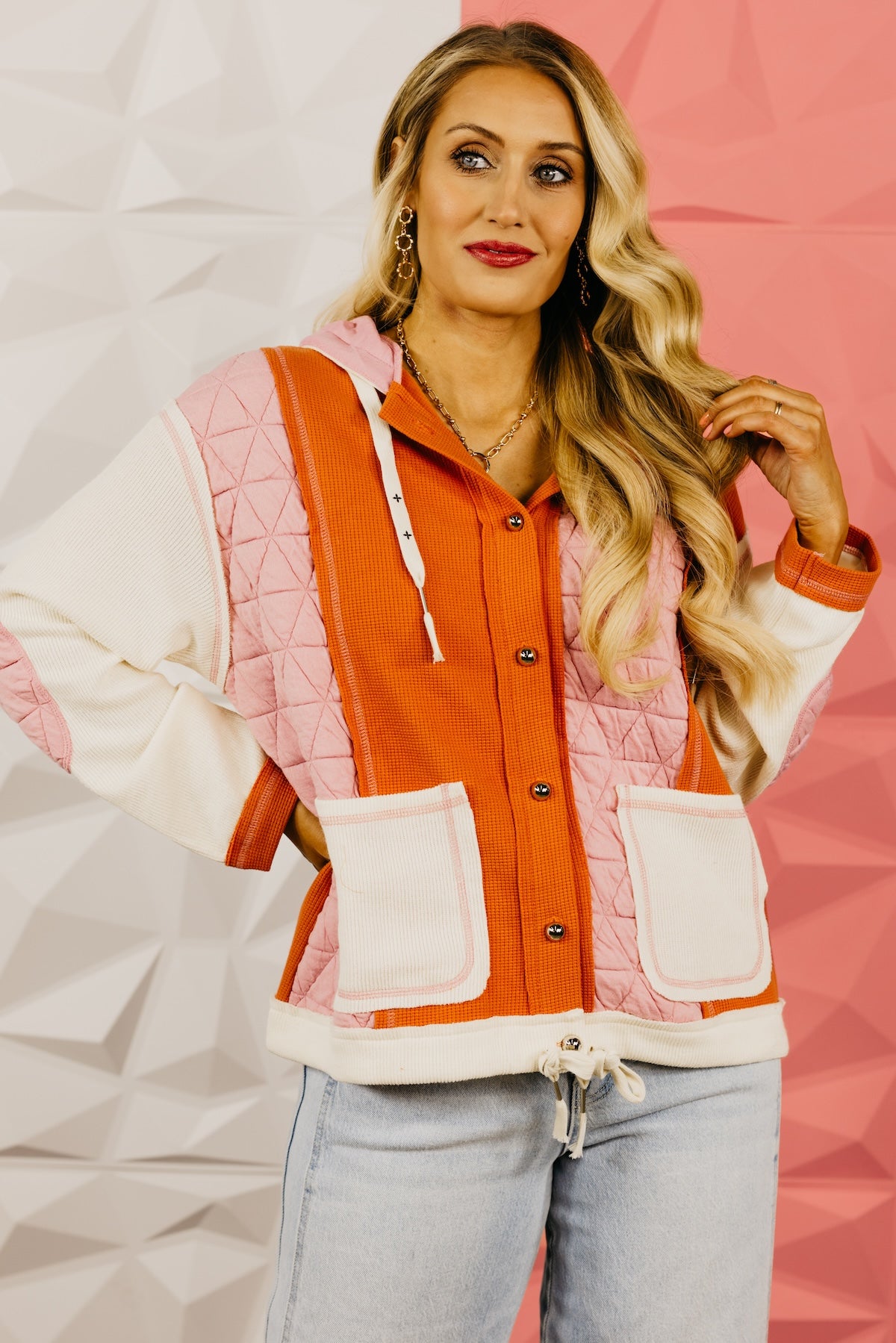 The Krista Quilted Patchwork Jacket