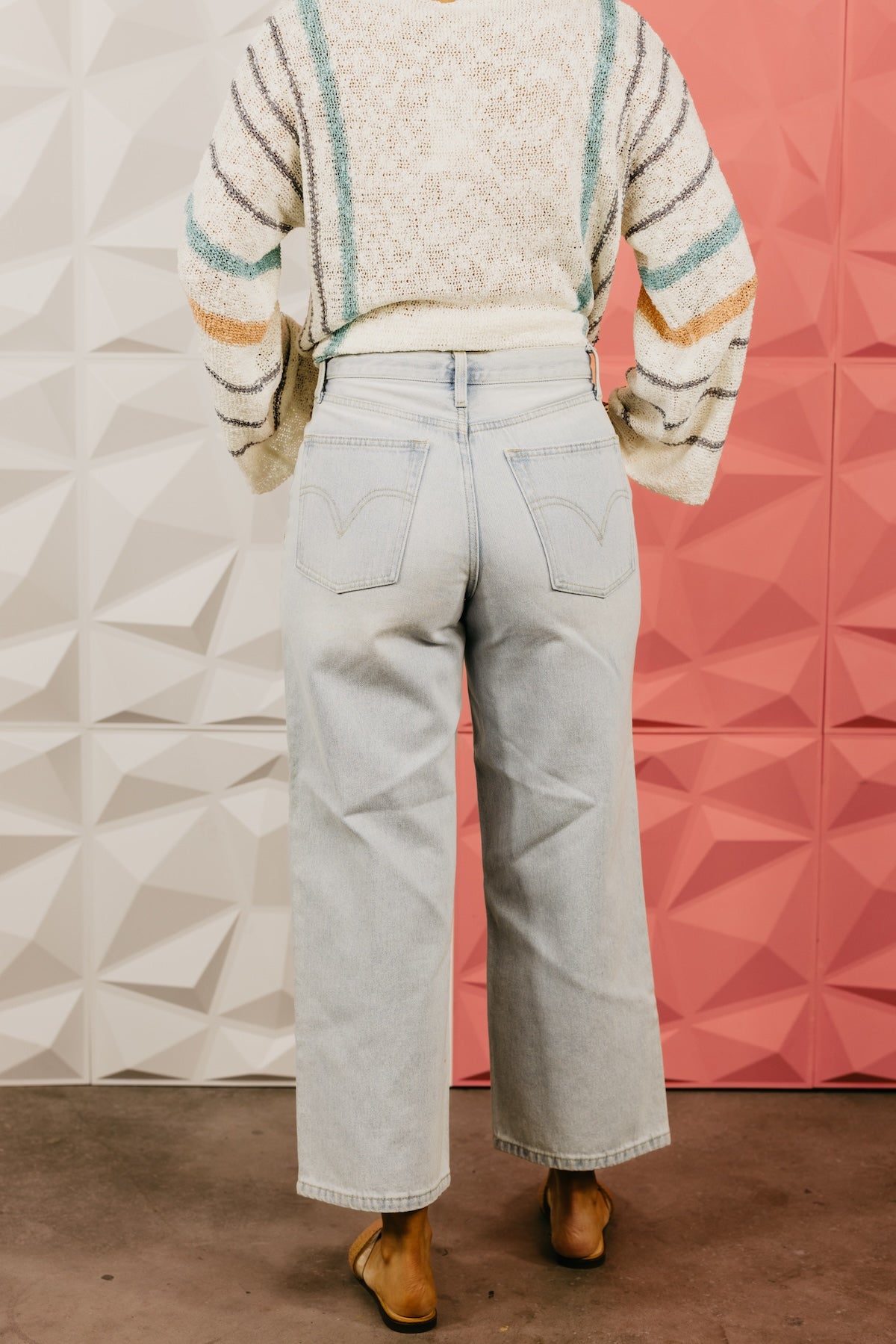 The Thea Adjustable Waist Crop Denim