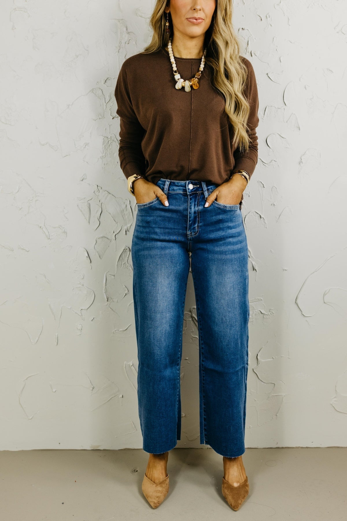 Vervet Denim | The Aileeah Slim Wide Denim