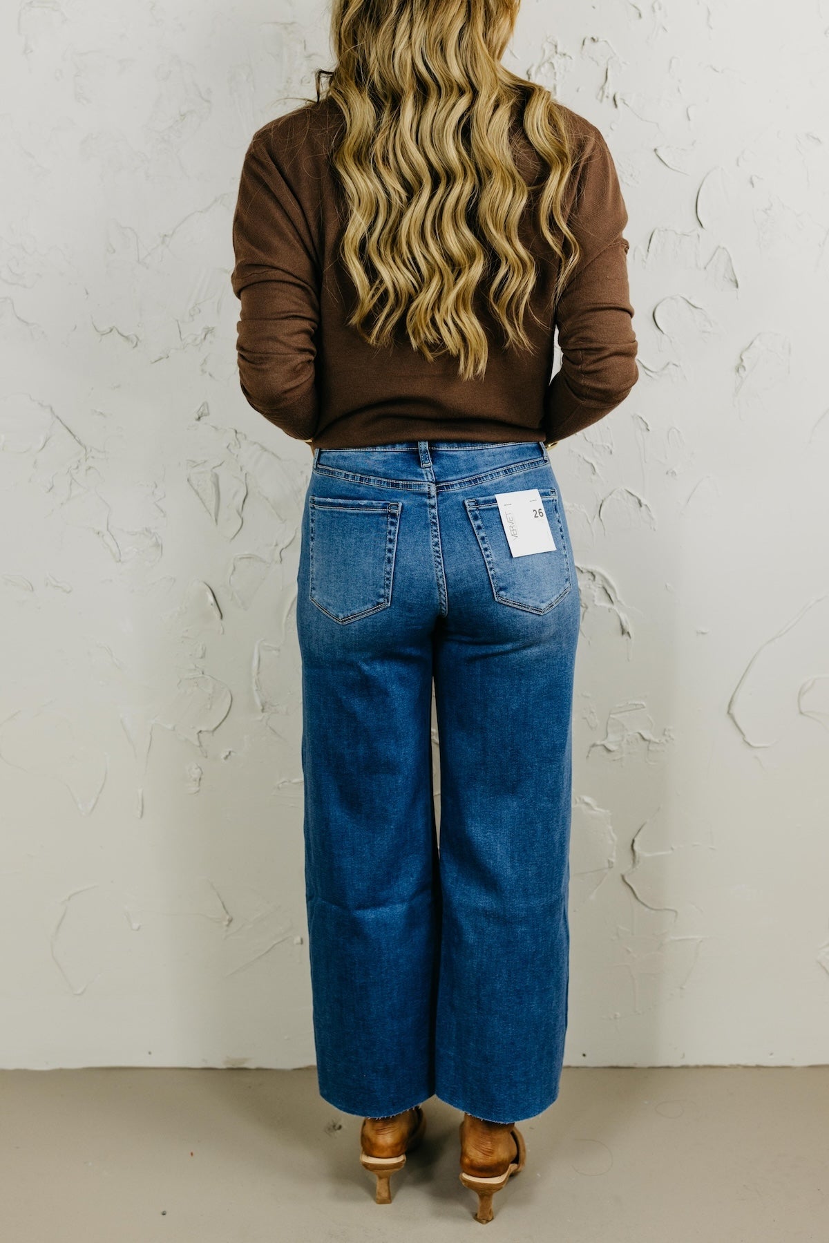Vervet Denim | The Aileeah Slim Wide Denim