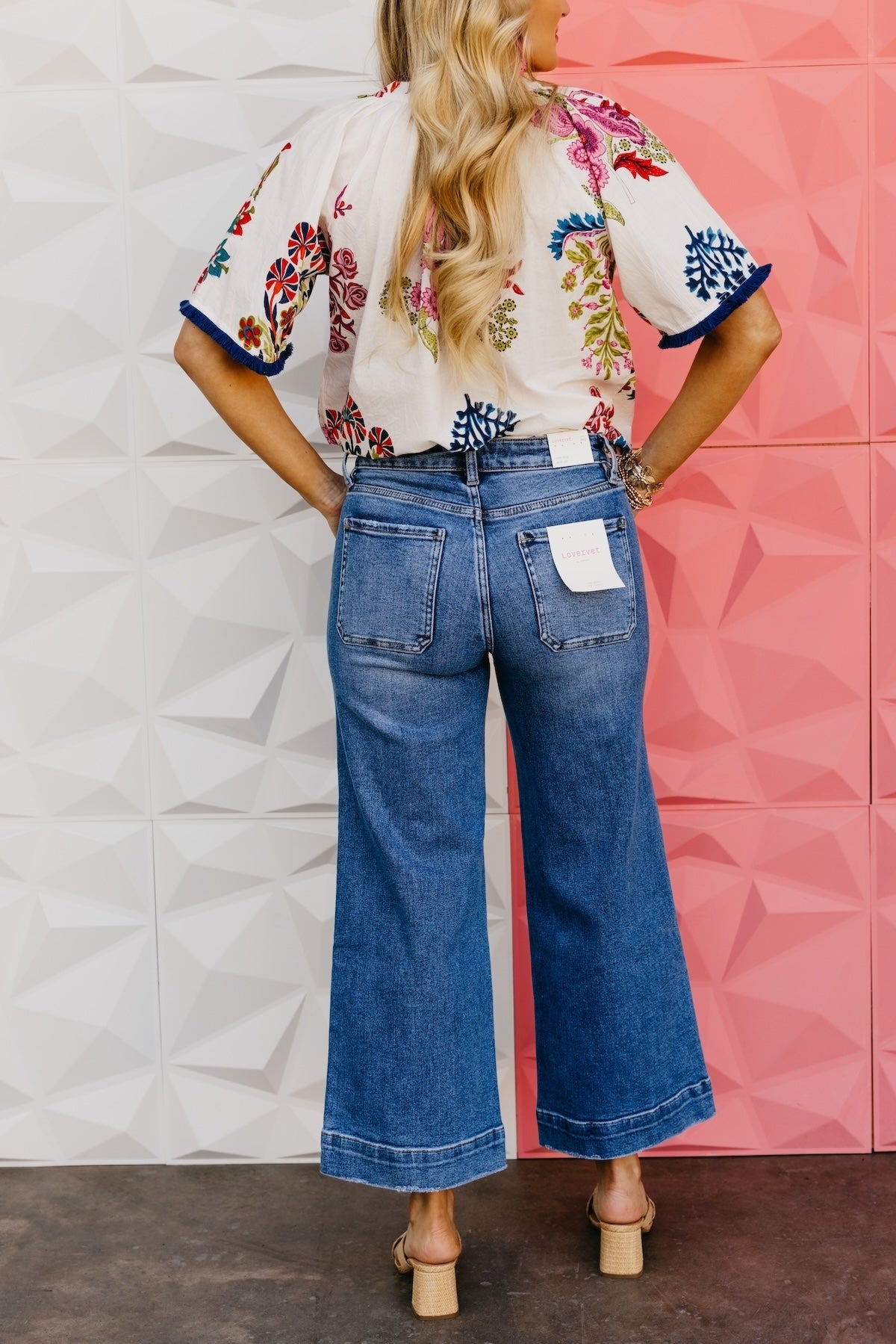 Vervet Denim | The Leyla Utility Wide Leg Denim