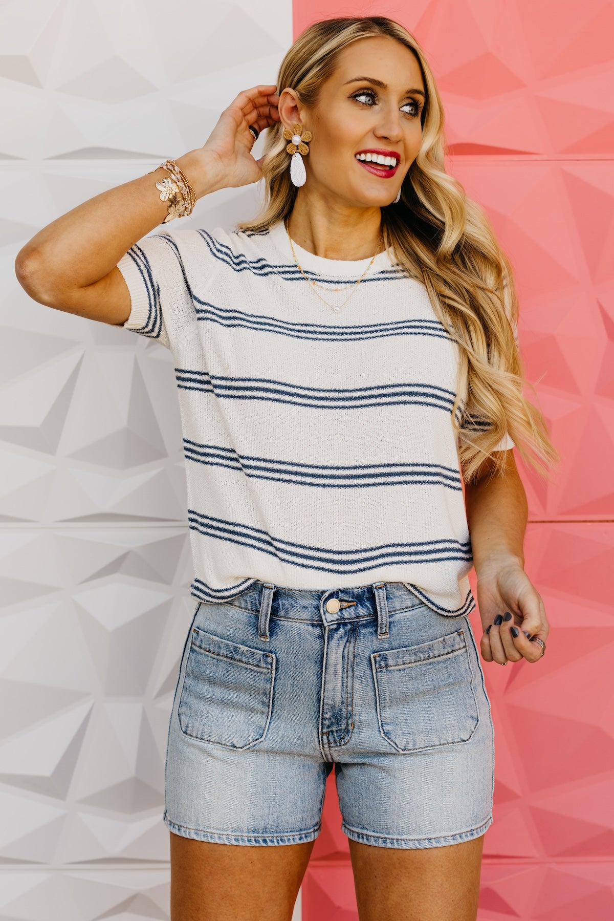 The Francine Stripe Sweater