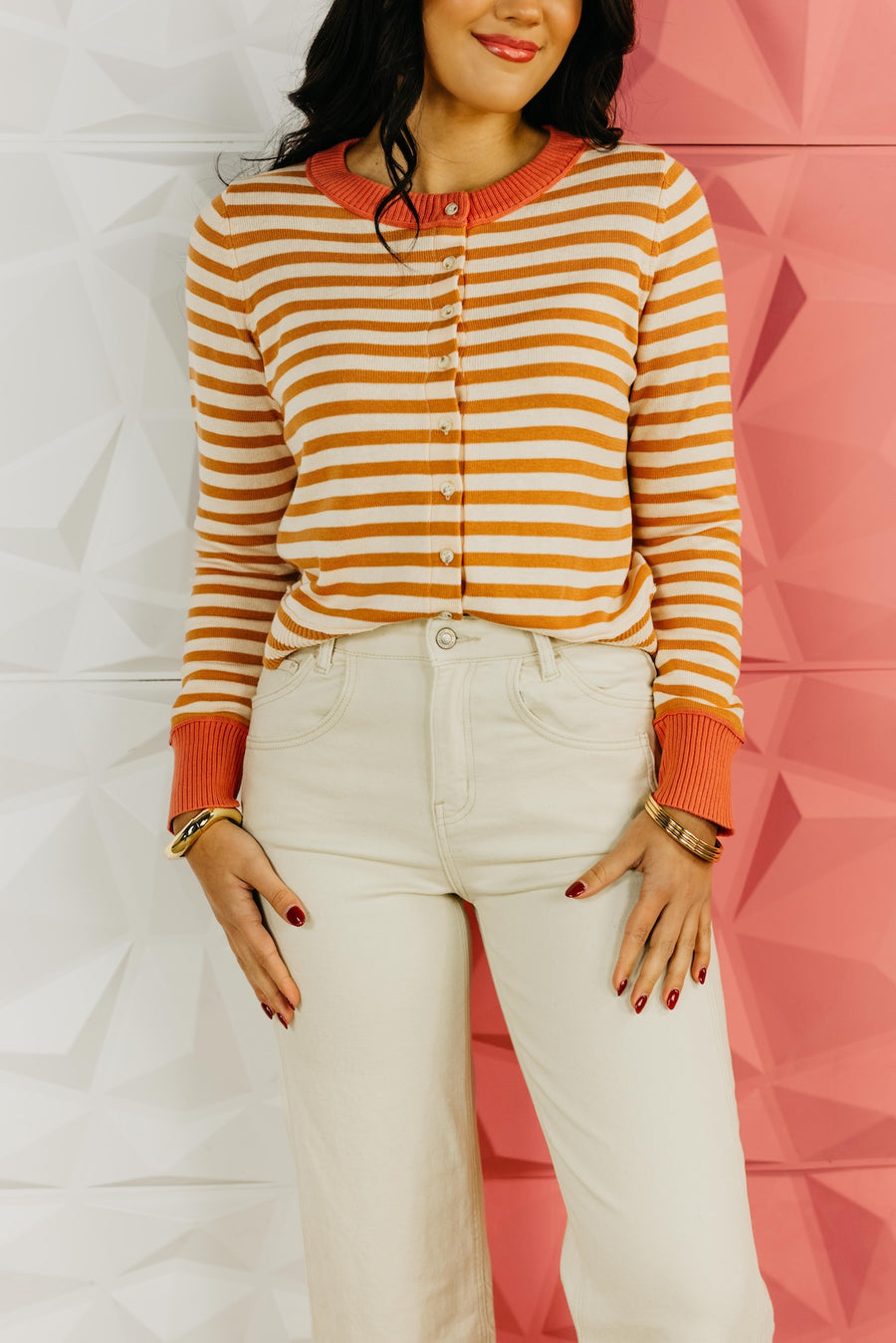 Vervet Denim | Super High Rise Cuffed Wide Leg Denim