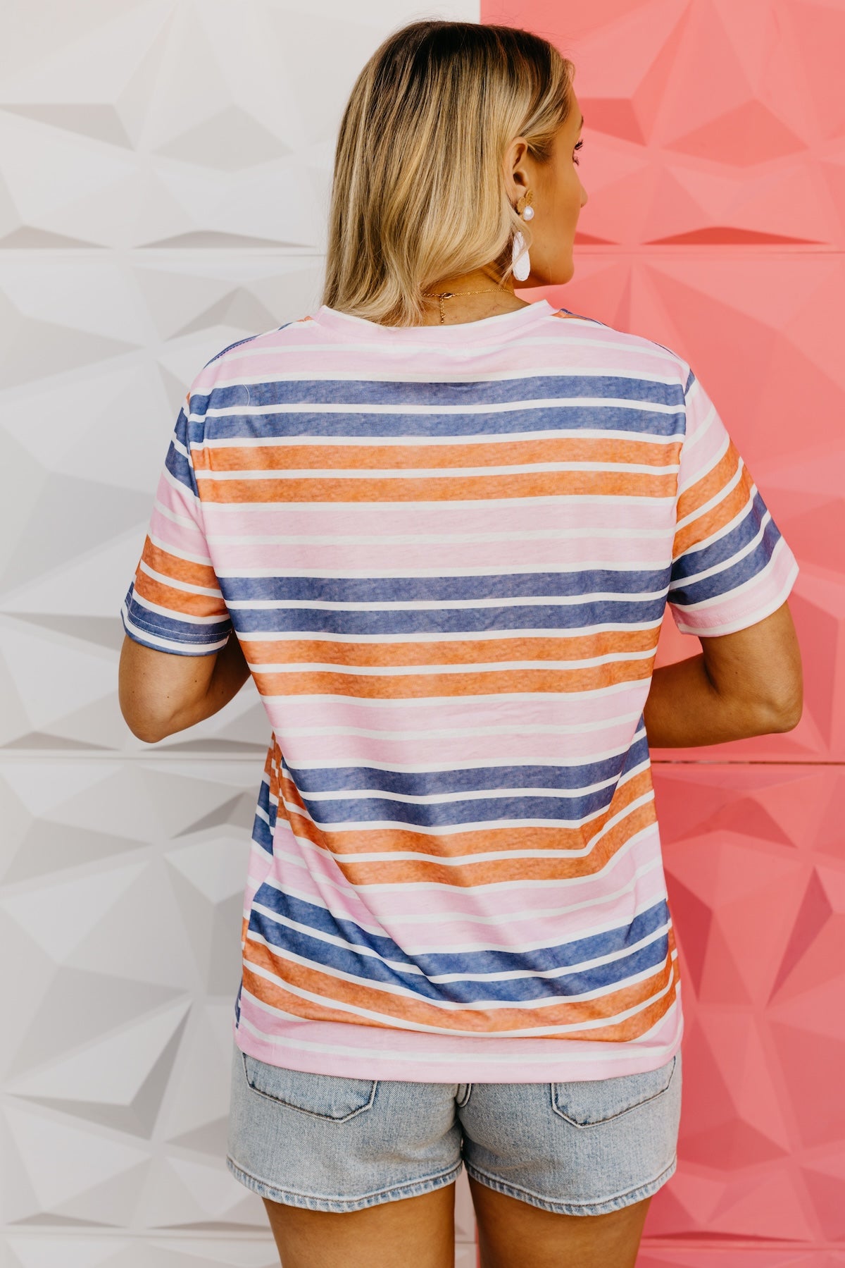 The Monica Stripe Tee