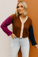 The Talon Color Block Cardigan