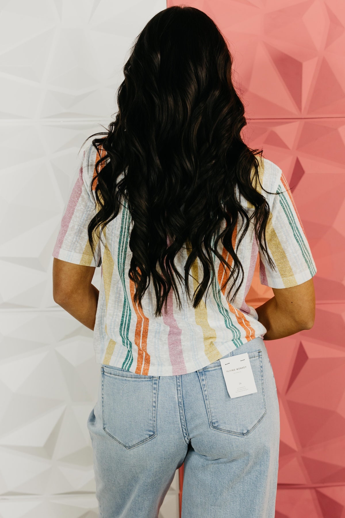 The Rena Multi Color Button Down Shirt