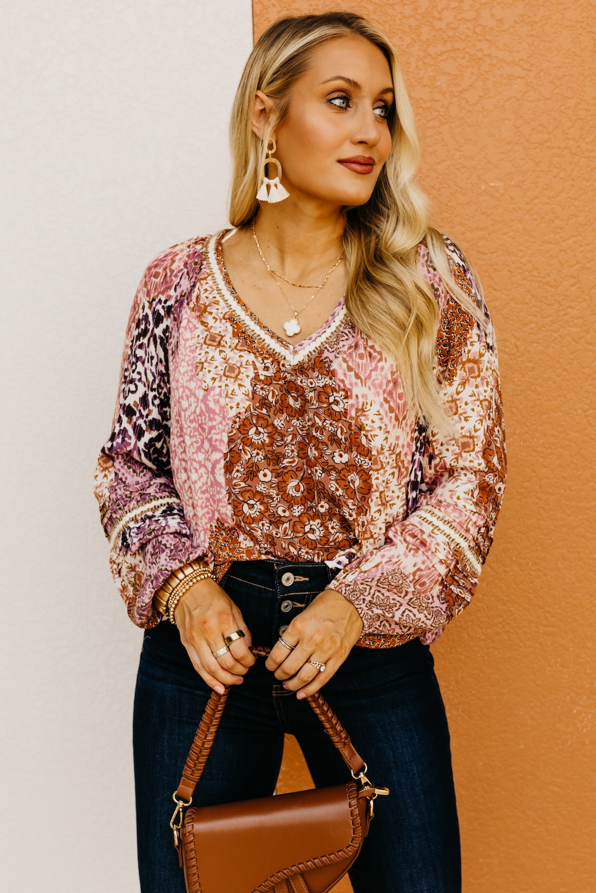 LoveStitch | The Kail Pintuck Woven Blouse