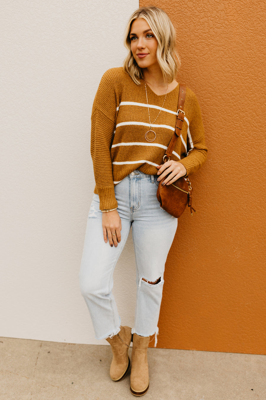 Wishlist | The Eileen Striped Dolman Sweater  - FINAL SALE