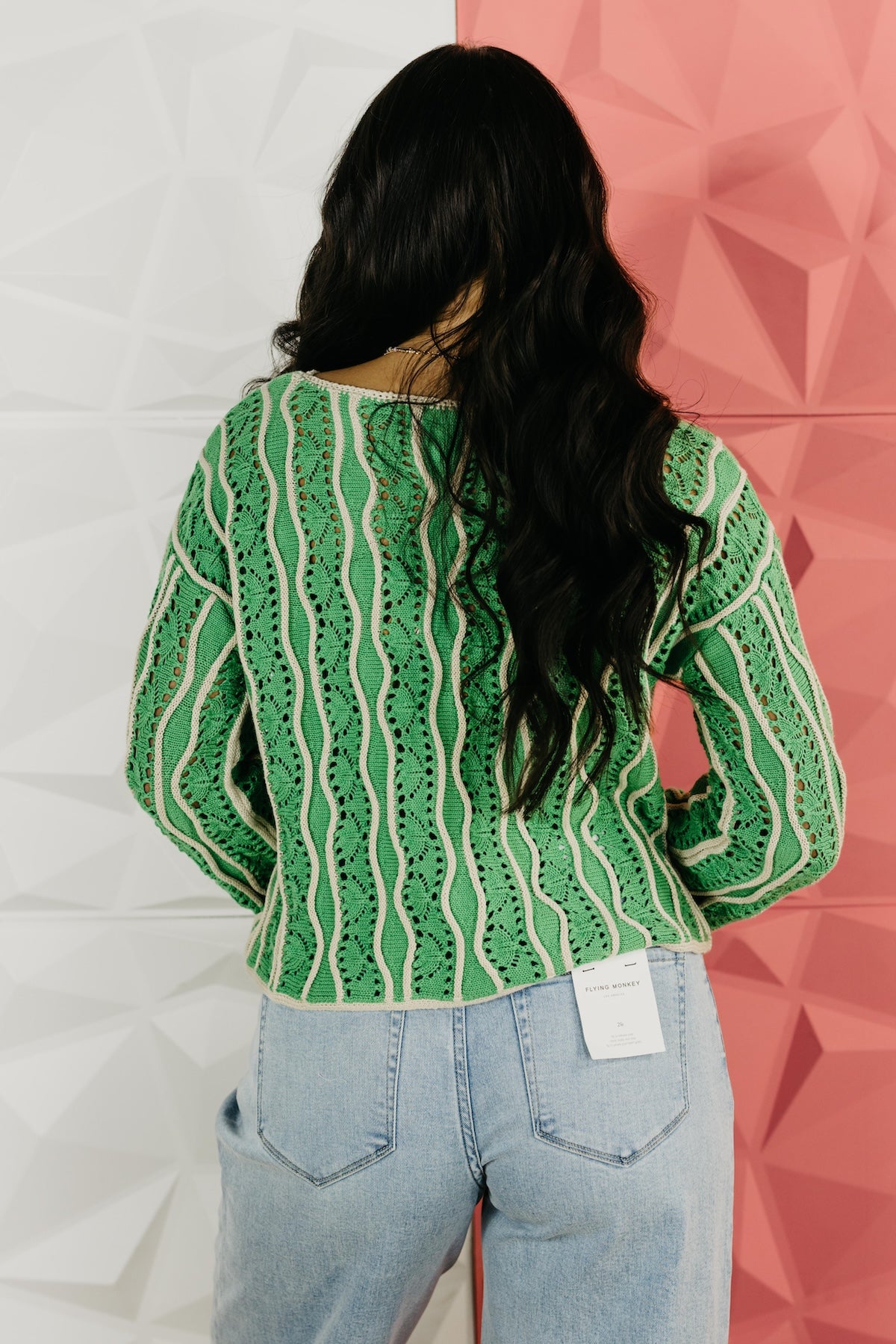 The Colton Swirl Stripe Sweater