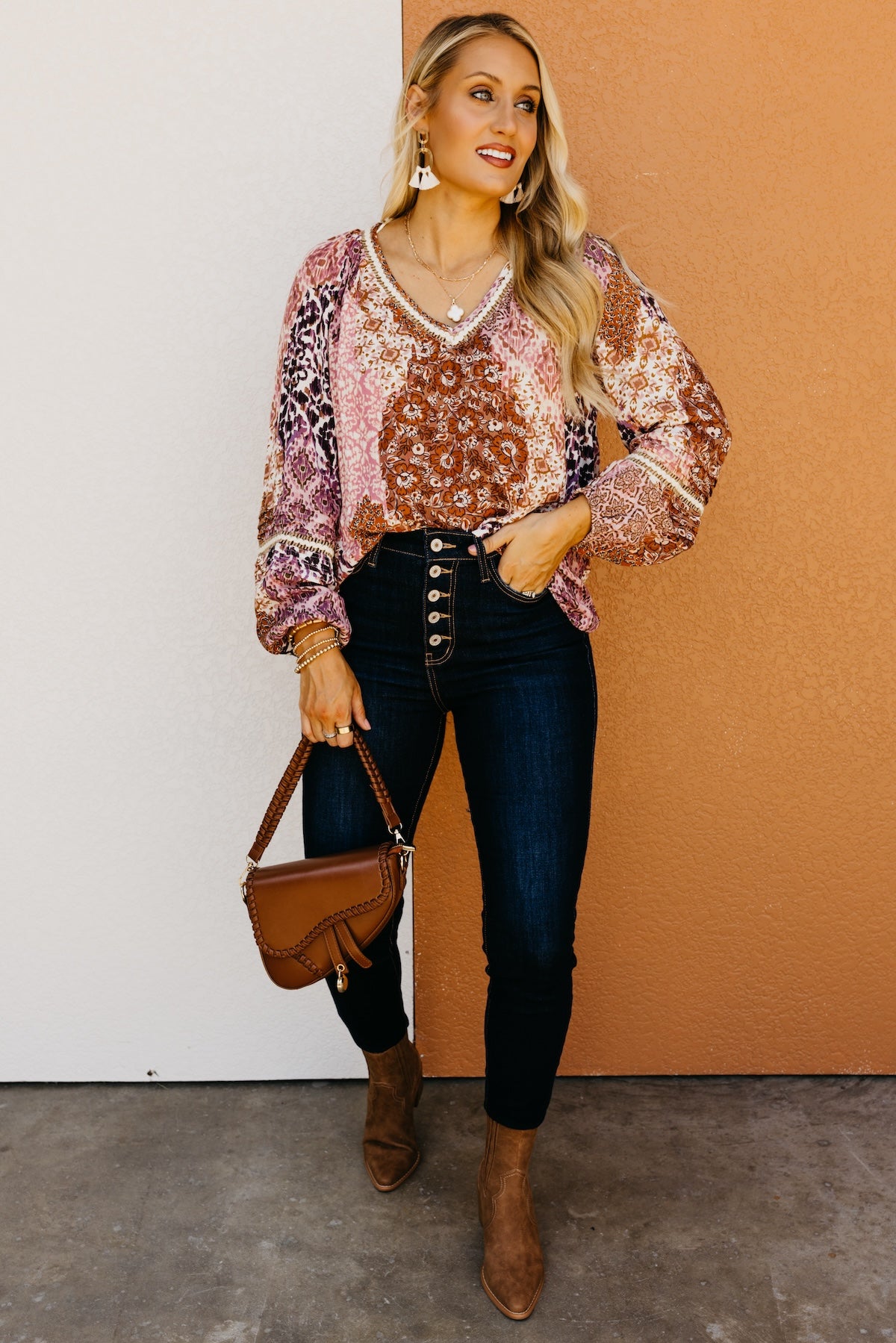 LoveStitch | The Kail Pintuck Woven Blouse
