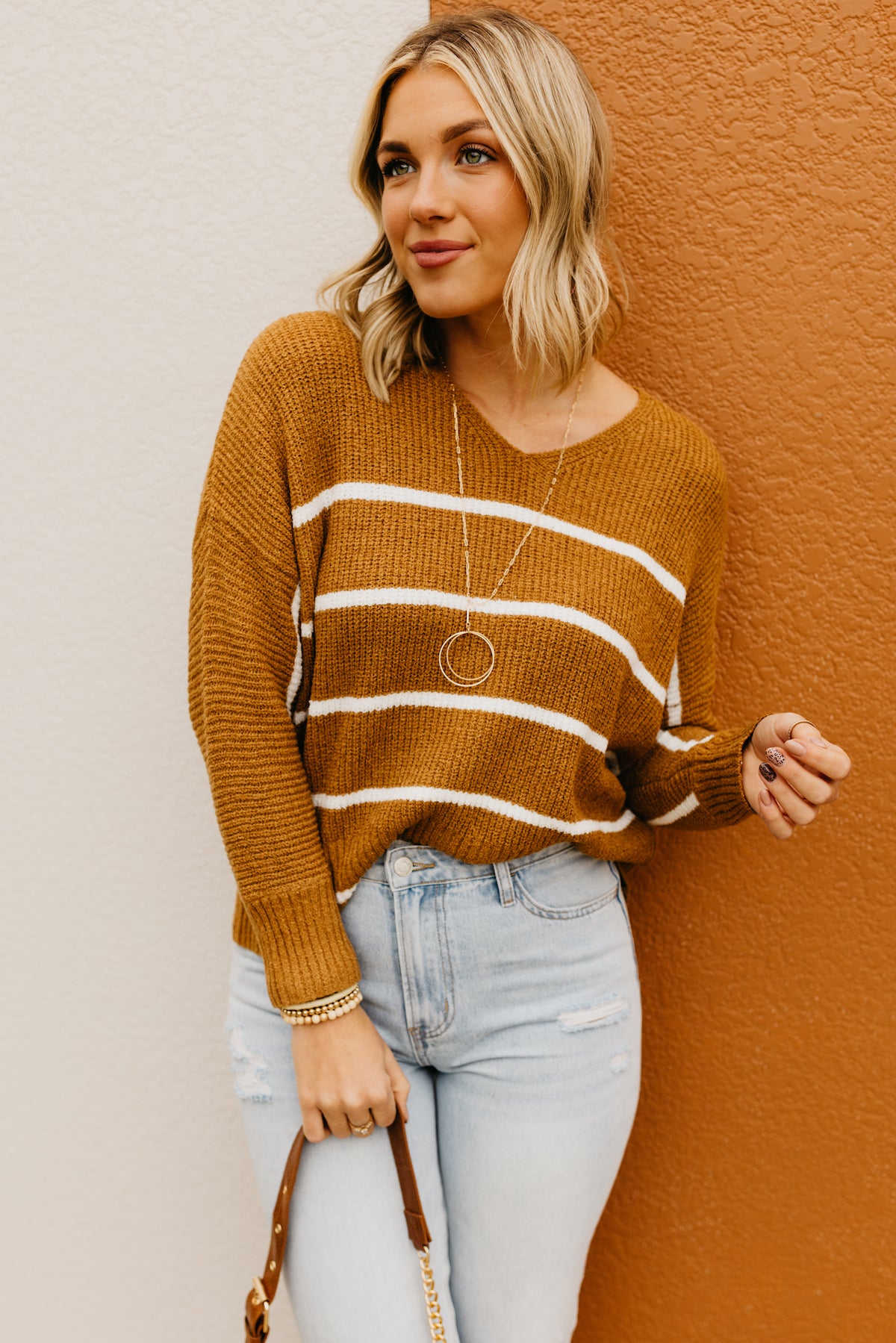 Wishlist | The Eileen Striped Dolman Sweater  - FINAL SALE