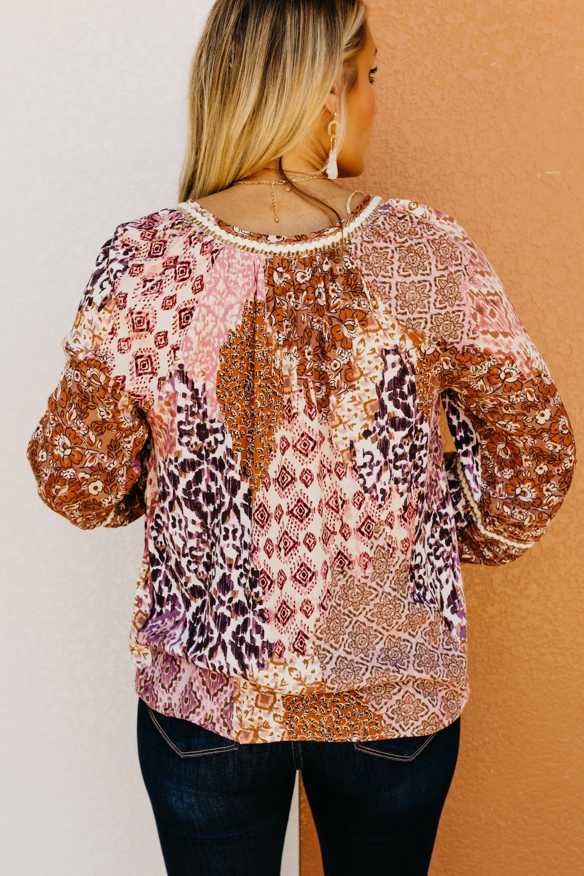 LoveStitch | The Kail Pintuck Woven Blouse