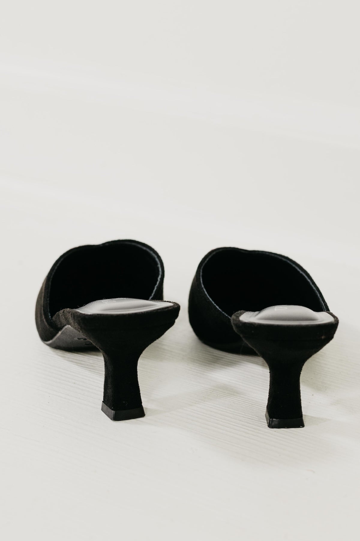 The Morley Felt Kitten Heels